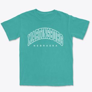 Martinsburg Nebraska Inline Premium Heavyweight T-shirt