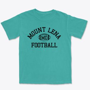 Mount Lena Maryland Football Premium Heavyweight T-shirt