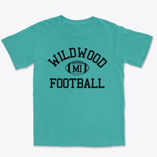 Wildwood Michigan Football Premium Heavyweight T-shirt