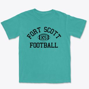 Fort Scott Kansas Football Premium Heavyweight T-shirt