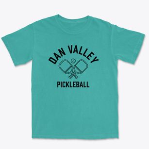 Dan Valley North Carolina Pickleball Premium Heavyweight T-shirt