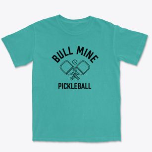 Bull Mine New York Pickleball Premium Heavyweight T-shirt