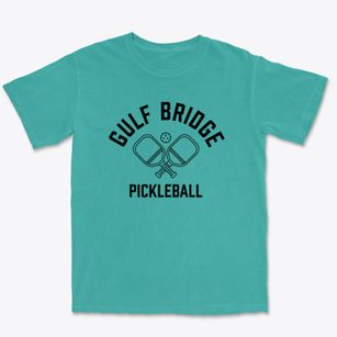 Gulf Bridge New York Pickleball Premium Heavyweight T-shirt