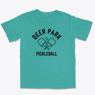 Deer Park Illinois Pickleball Premium Heavyweight T-shirt