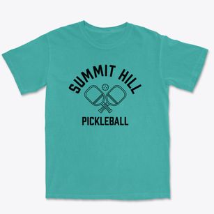 Summit Hill Pennsylvania Pickleball Premium Heavyweight T-shirt