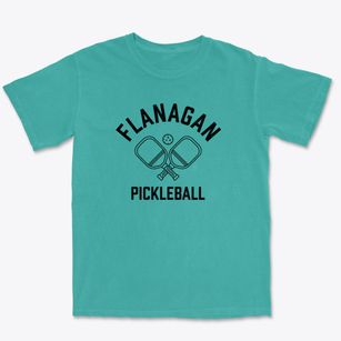 Flanagan Illinois Pickleball Premium Heavyweight T-shirt