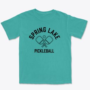 Spring Lake North Carolina Pickleball Premium Heavyweight T-shirt