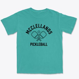 Mcclellands Colorado Pickleball Premium Heavyweight T-shirt