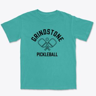 Grindstone Maine Pickleball Premium Heavyweight T-shirt