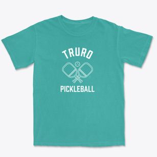 Truro Massachusetts Pickleball Premium Heavyweight T-shirt