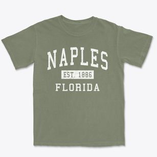 Naples Florida Classic Established Premium Heavyweight T-shirt
