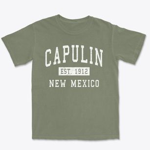 Capulin New Mexico Classic Established Premium Heavyweight T-shirt
