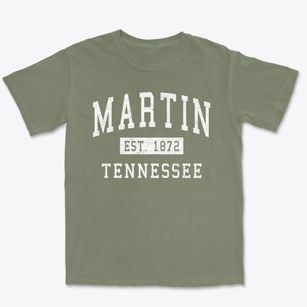 Martin Tennessee Classic Established Premium Heavyweight T-shirt