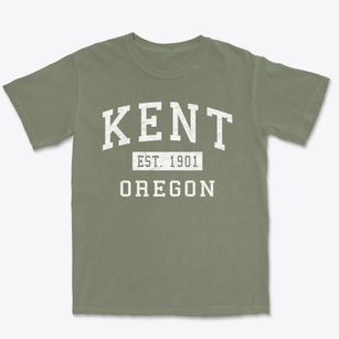 Kent Oregon Classic Established Premium Heavyweight T-shirt