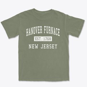 Hanover Furnace New Jersey Classic Established Premium Heavyweight T-shirt