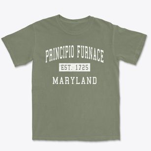 Principio Furnace Maryland Classic Established Premium Heavyweight T-shirt