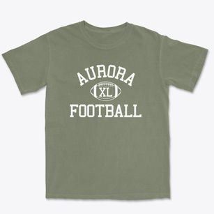 Aurora High School Classic Football Premium Heavyweight T-shirt