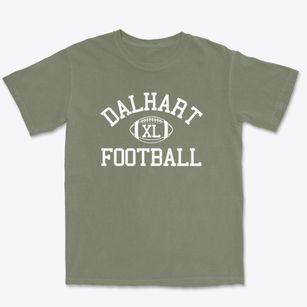 Dalhart High School Classic Football Premium Heavyweight T-shirt