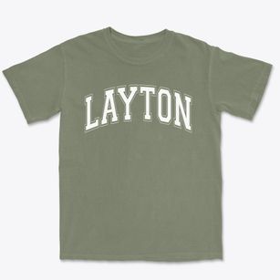 Layton High School Varsity Arch Premium Heavyweight T-shirt