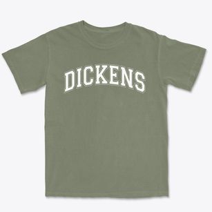 Dickens Child Parent Center Varsity Arch Premium Heavyweight T-shirt