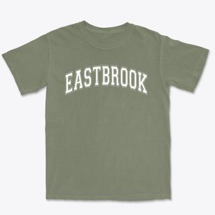 Eastbrook Elementary School Varsity Arch Premium Heavyweight T-shirt