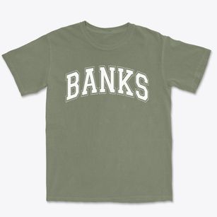 Laura Banks Elementary School Varsity Arch Premium Heavyweight T-shirt