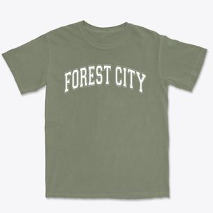 Forest City Elementary School Varsity Arch Premium Heavyweight T-shirt