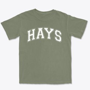Hays Middle School Varsity Arch Premium Heavyweight T-shirt