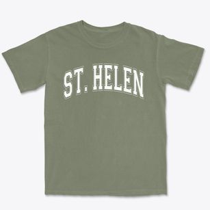 Saint Helen School Varsity Arch Premium Heavyweight T-shirt