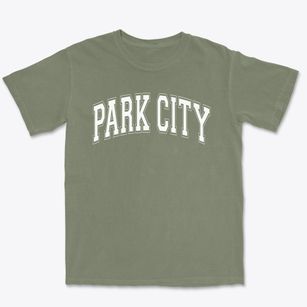 Park City Elementary School Varsity Arch Premium Heavyweight T-shirt