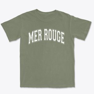 Mer Rouge Elementary School Varsity Arch Premium Heavyweight T-shirt