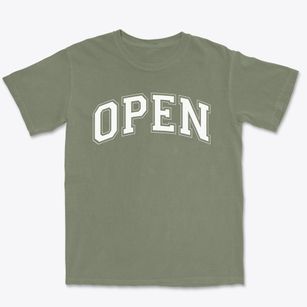 Open Bible Day School Varsity Arch Premium Heavyweight T-shirt