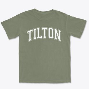 Tilton Elementary School Varsity Arch Premium Heavyweight T-shirt