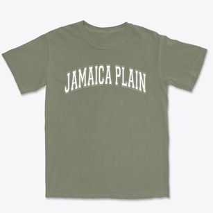 Jamaica Plain High School Varsity Arch Premium Heavyweight T-shirt