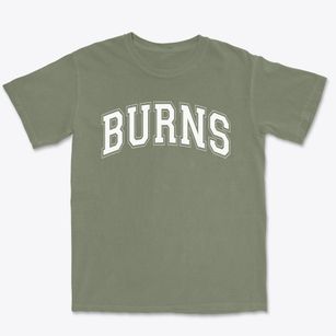 Burns Elementary Middle School Varsity Arch Premium Heavyweight T-shirt