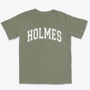 Holmes Junior High School Varsity Arch Premium Heavyweight T-shirt