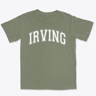Irving Elementary School Varsity Arch Premium Heavyweight T-shirt