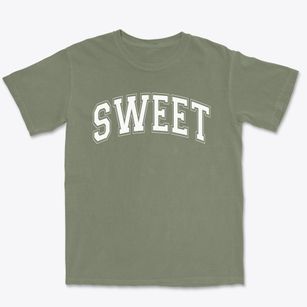 Sweet Briar School Number 1 Varsity Arch Premium Heavyweight T-shirt