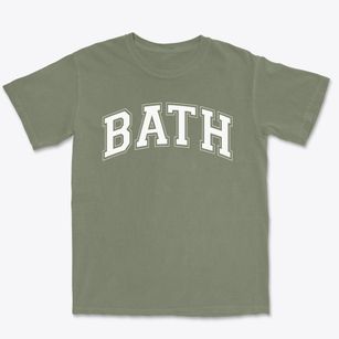Bath Elementary School Varsity Arch Premium Heavyweight T-shirt