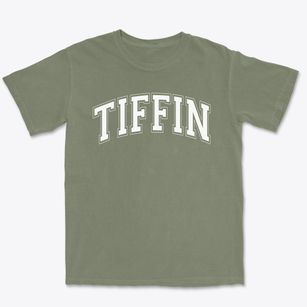 Tiffin Middle School Varsity Arch Premium Heavyweight T-shirt