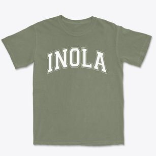 Inola High School Varsity Arch Premium Heavyweight T-shirt