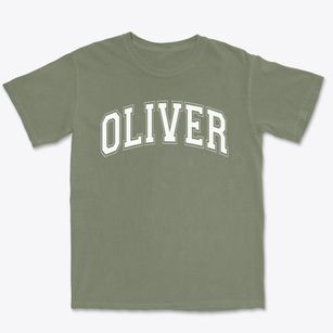 Oliver Hazard Perry Middle School Varsity Arch Premium Heavyweight T-shirt