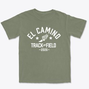 El Camino High School Track and Field Premium Heavyweight T-shirt