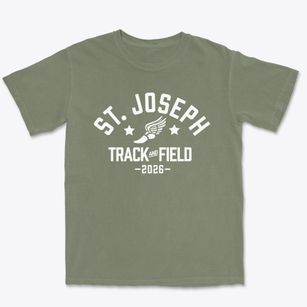 Saint Joseph School Track and Field Premium Heavyweight T-shirt