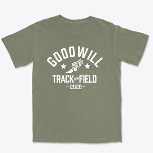 Goodwill Elementary School Track and Field Premium Heavyweight T-shirt