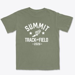 Summit Academy Track and Field Premium Heavyweight T-shirt