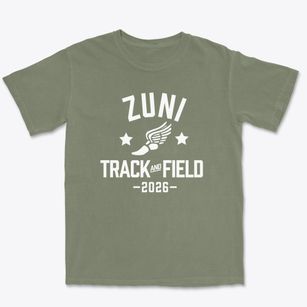 Zuni Elementary Magnet School Track and Field Premium Heavyweight T-shirt