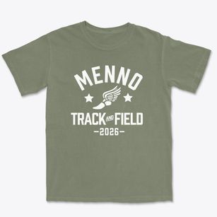 Menno High School Track and Field Premium Heavyweight T-shirt