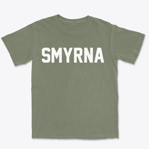 Smyrna Tennessee Classic Block Premium Heavyweight T-shirt
