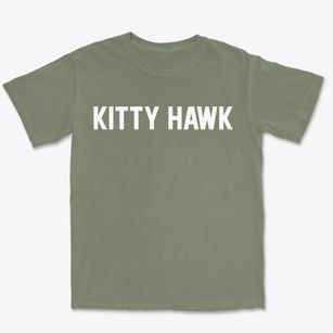 Kitty Hawk North Carolina Classic Block Premium Heavyweight T-shirt